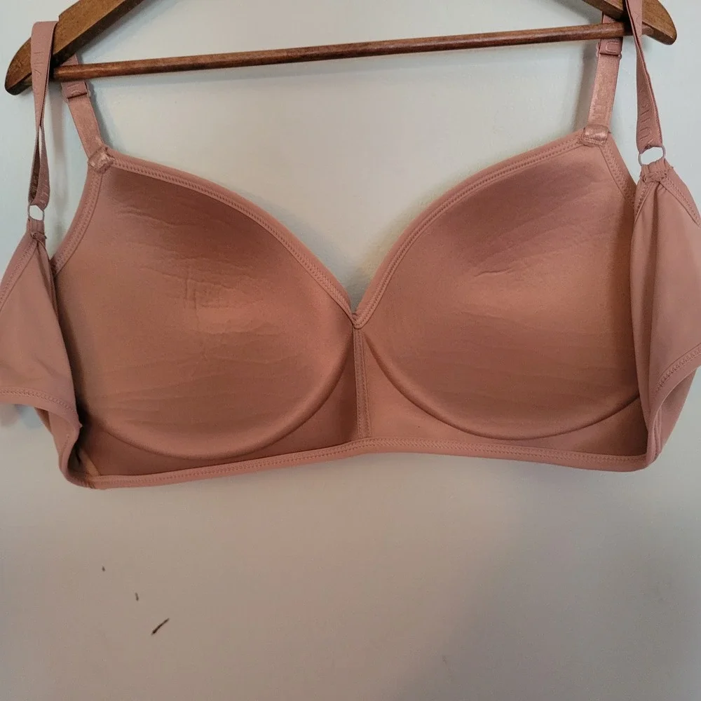 NAUTICA Intimates Size 40DD Pink Rose Lightly Lined‎ Coverage NO Underwire Bra - Picture 10 of 16